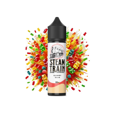 Steam Train Disposable Edition Gummy Bear 20/60ml